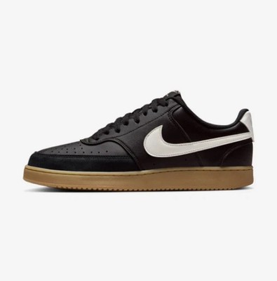 Nike Court Vision Low Black White Sneakers Running Shoes IB2998-004 Mens Size