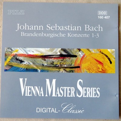 J.S. Bach - Brandenburgische Konzerte 1-3 - Members of Philharmonia Slavoni - CD
