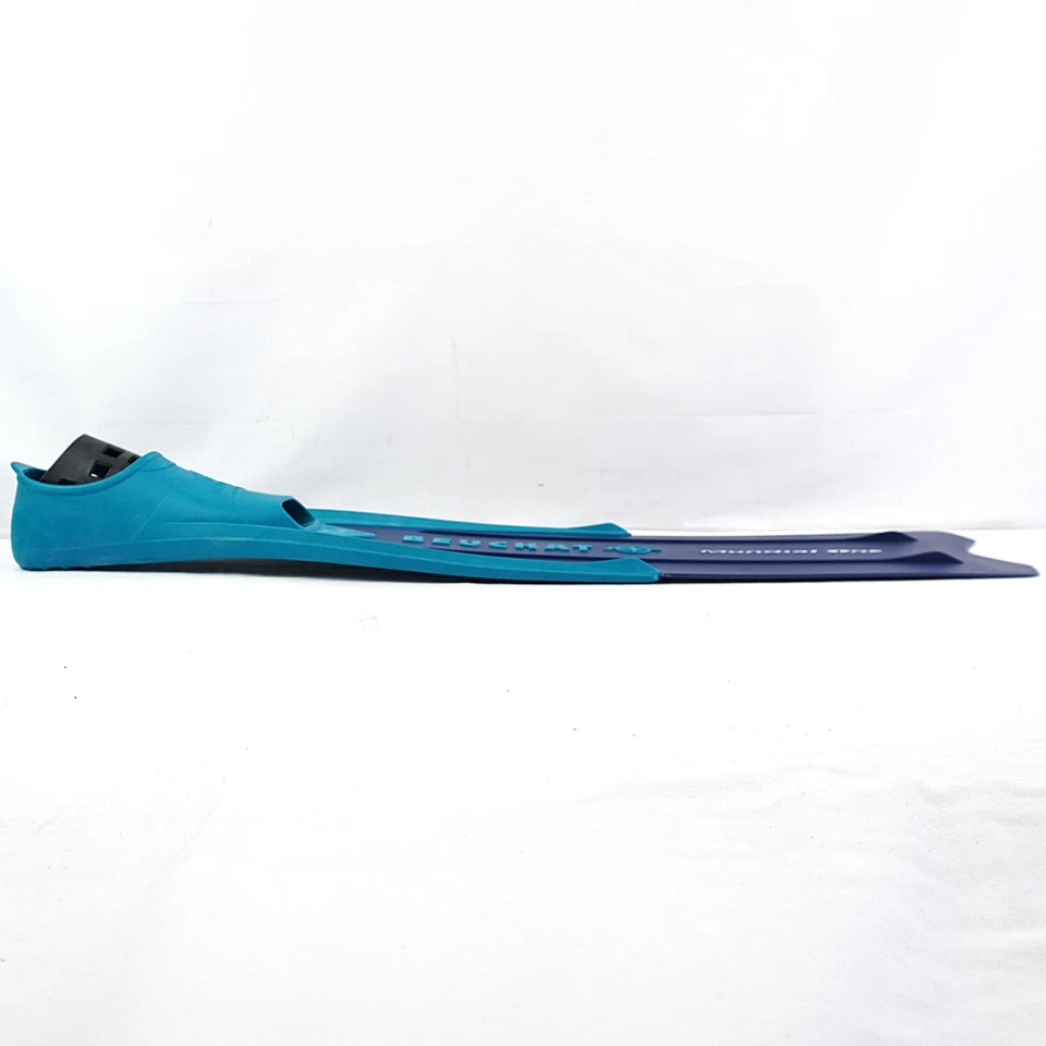 Beuchat Mundial One 自由潜水长鳍蓝色 24 英寸 - 尺寸 41-42/7-8 — 第 4/4 张图片