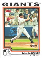 2004 Topps #4 Edgardo Alfonzo San Francisco Giants