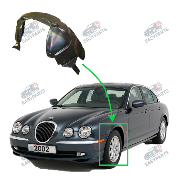 Radlauf StoßStange Locaro Vorne Links FüR Jaguar S-Type 2000 - 2003-image