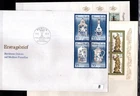 / GERMANY, DDR 1989 - 3 FDC - ART - SCULPTURE