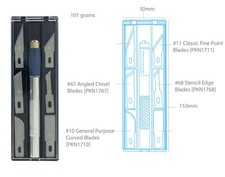 Modelcraft Soft Grip Craft Knife #2 Set (125m...