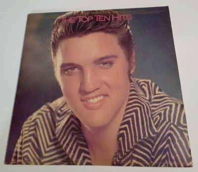 #ad ELVIS PRESLEY The Top Ten Hits Commemorative Issue 1987 Vinyl 2 LPs VG $6.60