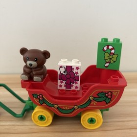 Duplo Lego 10837 Santas Winter Holiday Christmas 2017 Set As Is