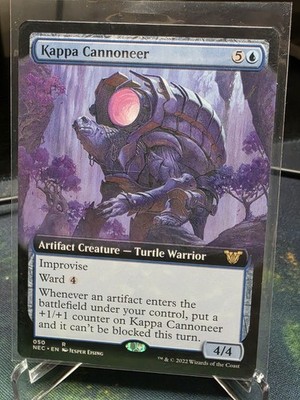Kappa Cannoneer (Extended Art) Commander: Kamigawa: Neon Dynasty Regular