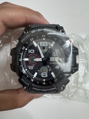 Casio G-Shock Mudmaster Tough Solar Men's Black Dial Digital Watch GSG-100-1A8DR