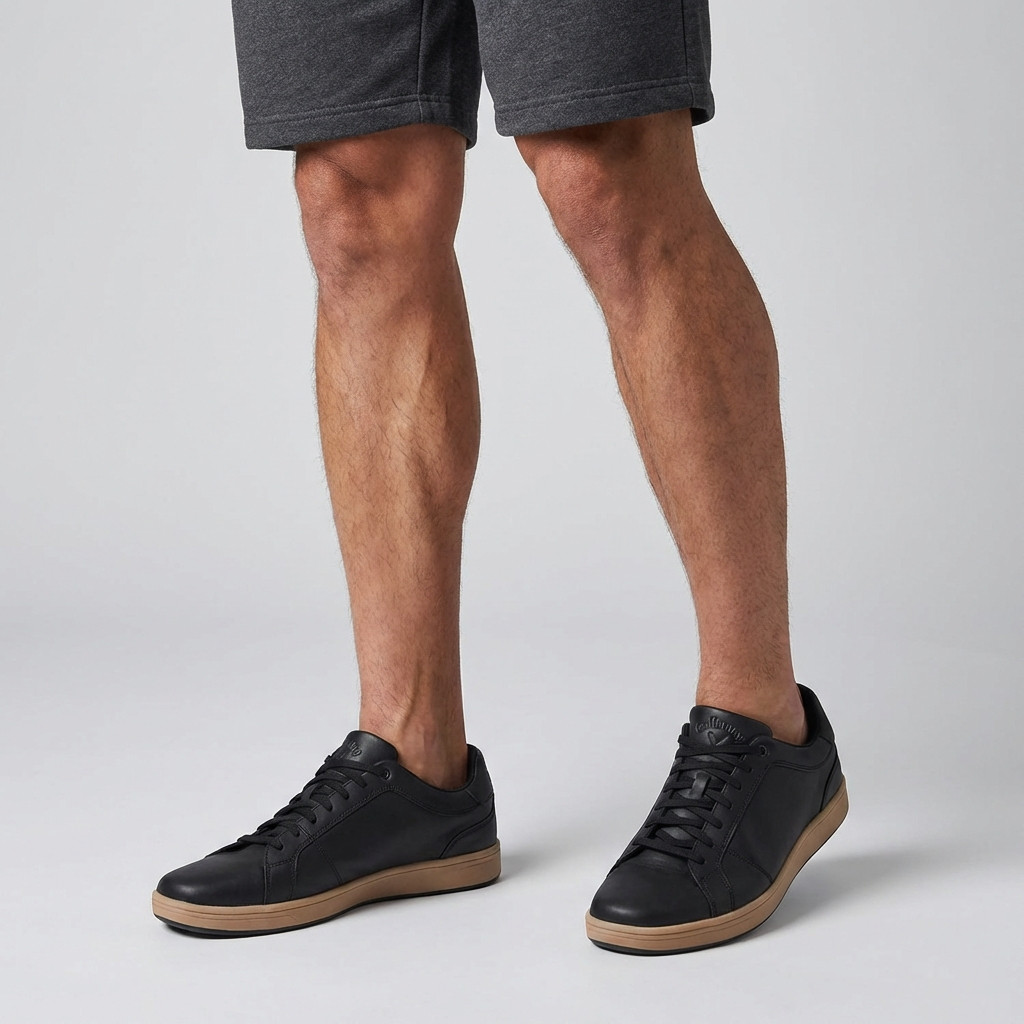 - Full Grain Leather Upper, Spikeless Des Size Us 9