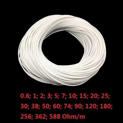 Silicone Rubber Warm Wire Heating Cable 12V-48V Electric Blanket Seat Pad Mat