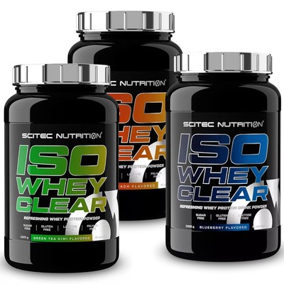 (48,73 EUR/kg) Scitec Nutrition Iso Whey Clear 1025 g Protein Muskeln Eiweiß