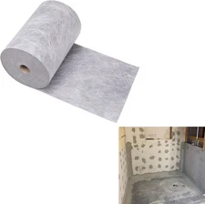 WEBANG Floor Underlay Waterproof Membrane 10" x 99'ft, 0.65 mm Thickness - GREY