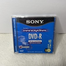Sony Handycam DVD-R Blank Mini Disc 60 min 2.8 GB Double Sided