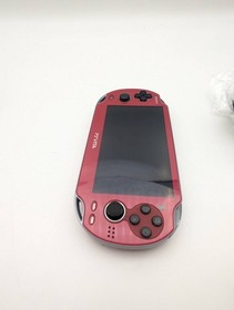 PS Vita Cosmic Red PCH 1000 ZA03 Console w/Charger PSV 