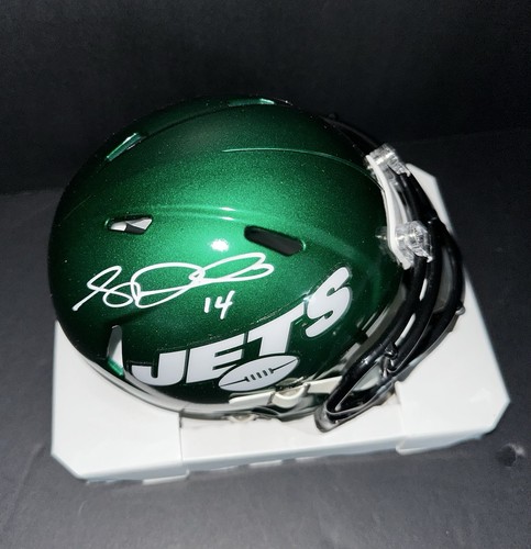 Sam Darnold signierter Mini Helm New York Jets garantiert echt Autogramm - Bild 5 von 9