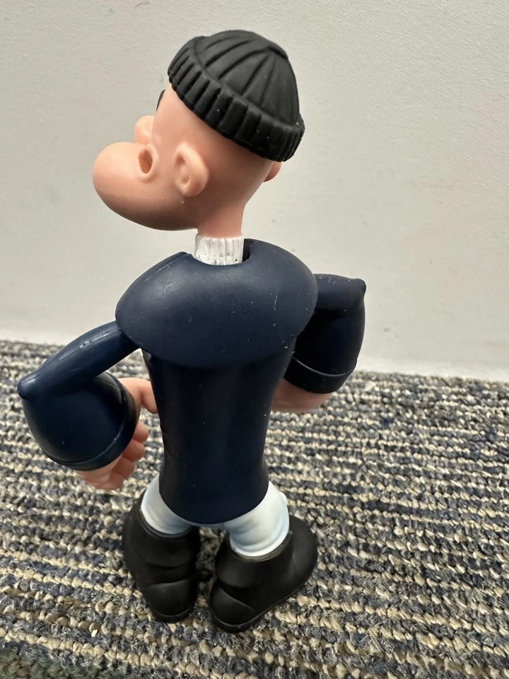 Figura de acción Pea Coat Popeye the Sailorman 5" Mezco 2001 COMO ESTÁ Foto 3 de 3