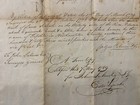 1774-75 PA Letter Northampton Wayne County Equinunk Creek Royal Arms Watermark — photo 4