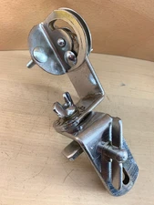 SLINGERLAND Rack Tom Hoop Clamp Arm Holder Mount Bracket Part Nickel 50s 60s Vtg