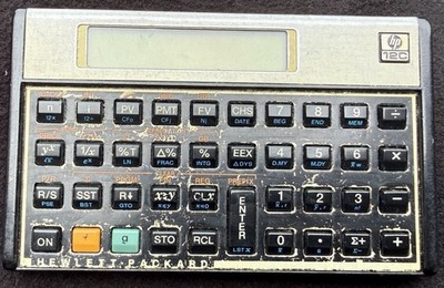 Hewlett-Packard HP 12C Vintage Financial Calculator