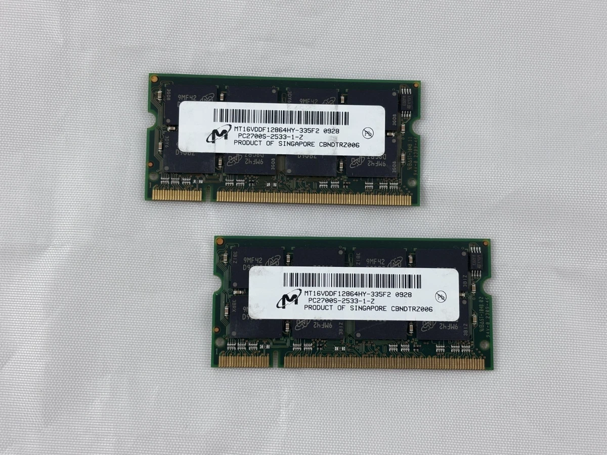 SO-DIMM Computer PC-2700 (DDR-333) Bus Speed Memory (RAM) for sale