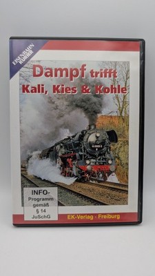 Eisenbahn Kurier - Dampf trifft Kali, Kies & Kohle - DVD