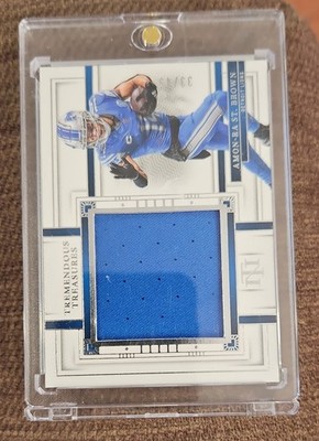2023 Panini National Treasures - Tremendous Treasures Amon-Ra St. Brown /49