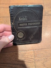 Vintage 1954 Kodak Master Photoguide Photography Pocket Book Spiral  Film Guide