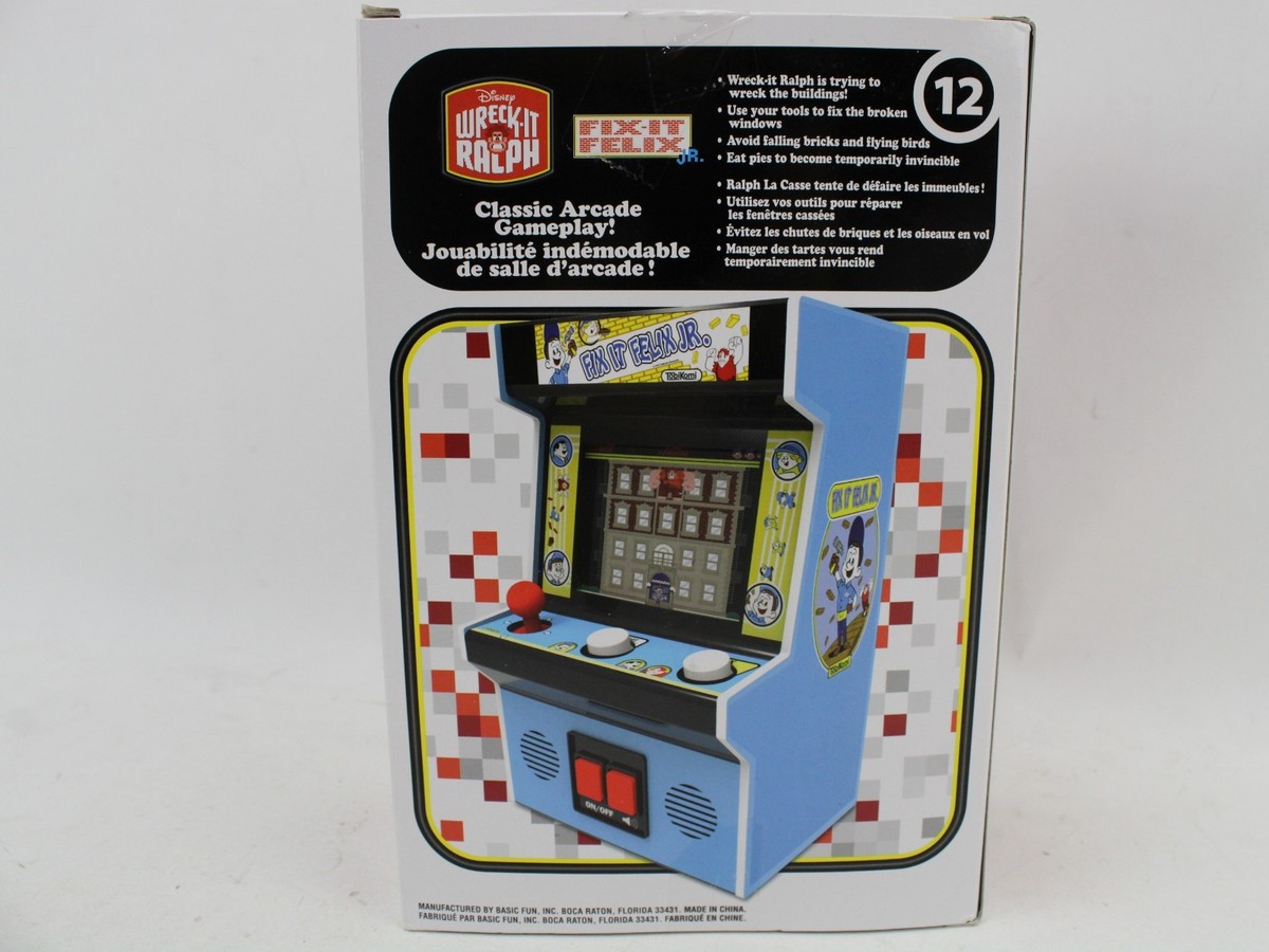 Fix It Felix Mini Video Arcade Game Classics Disney Wreck-it
