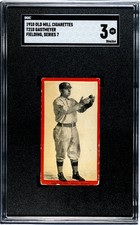 1910 T210 Old Mill Baseball Cards 33