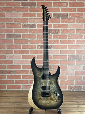 Schecter Reaper-6 Electric Guitar - Satin Charcoal Burst