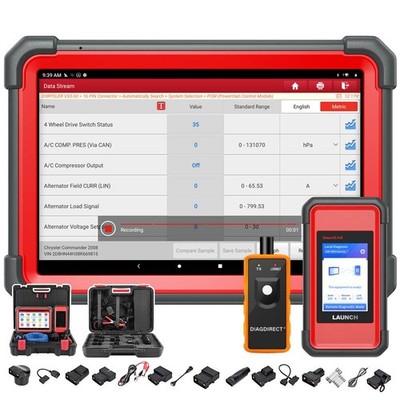 2026 LAUNCH X431 PRO 5 PAD V+ Car Diagnostic Scanner Tool Programming Key Coding