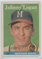 1958 Topps Johnny Logan #110 0z0n