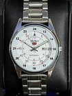 Vintage Refurbished Seiko 5 Automatic Day/Date Japan Men's Wrist Watch