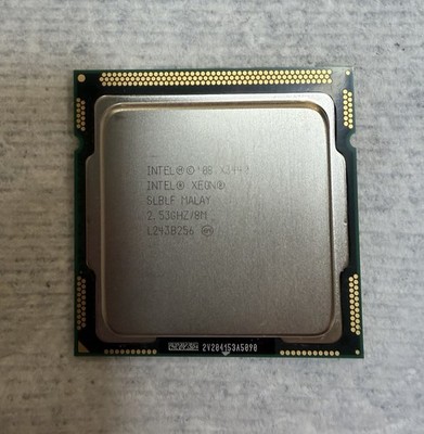 Intel Xeon X3440 SLBLF 2.53GHz Quad Core 8M Cache LGA 1156 CPU Processor