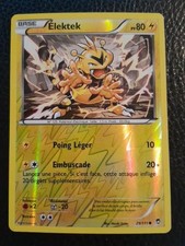 Carte Pokémon REVERSE Elektek 29/111 XY3 Poings Furieux Bloc XY FR(port groupé)