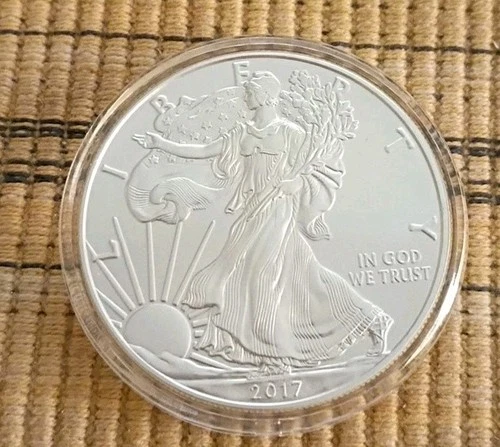 2017 American Silver Eagle 1 oz .999 Fine Silver Coin