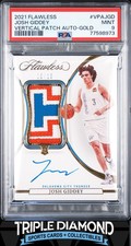 2021 Flawless Josh Giddey Vertical Rookie Patch Auto Gold #10/10 PSA 9 A524