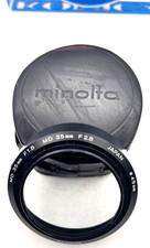 Minolta Lens Hood Shade for MD 35mm f1.8 f2.8 49mm in Minolta Case
