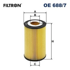 Ölfilter FILTRON OE 688/7 Filtereinsatz für AUDI A5 8T3 A4 B8 Avant 8K5 8F7 8TA