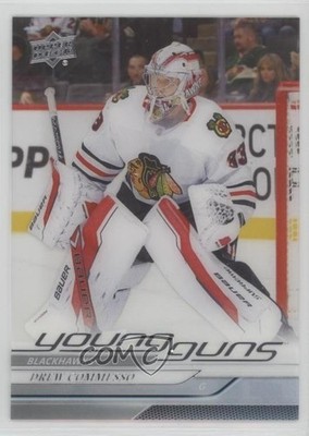 2024-25 Upper Deck Series 2 Young Guns Clear Cut Drew Commesso #488 1e15