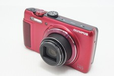 OLYMPUS STYLUS SH-21 Red Compact Digital Camera Tested Working Seller Japan