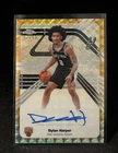 Topps 2025-26 Chrome Dylan Harper Spurs Gold Auto Rookie /50