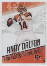 2015 Panini Prestige Franchise Favorites Andy Dalton #26 1x1