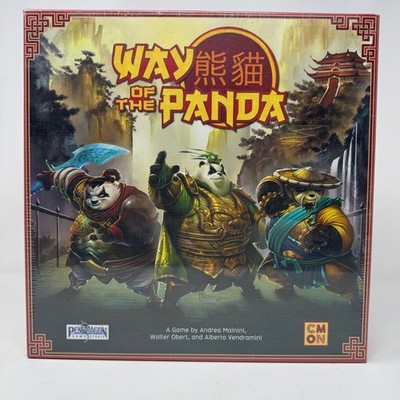 Way of the Panda Board Game CMON Pendragon Game Studio WPA001 New Sealed