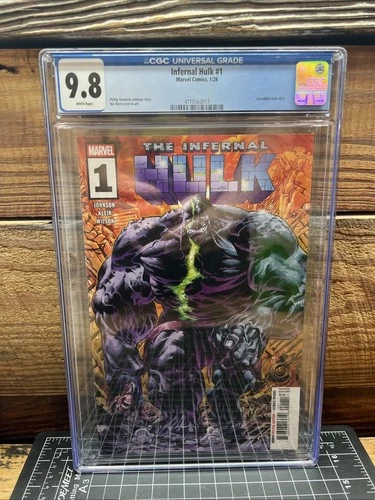 The Infernal Hulk #1 CGC 9.8 NM/M Graded 1st Print Marvel Comics 2025 In Hand
