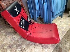 X Rocker Gaming Chair Battle Royale Rocker Red Vinyl Folding