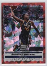 2019 Contenders Optic Front Row Seat Red Cracked Ice Prizm Donovan Mitchell 12yh