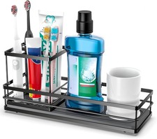 Toothbrush Holders with Water Absorbing Diatomite for Bathrooms, Electric
