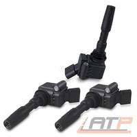 3X ZÜNdspule FÜR Audi A1 A3 Q2 Seat Skoda VW Golf 7 8 Polo 6R T-ROC UP 1.0 TSI