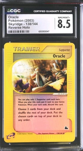 Oracle graded CGC 8.5 for sale on eBay