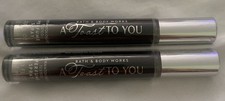 2 Bath  Body Works A TOAST TO YOU Travel Size Mini Perfume Spray .23 FL oz